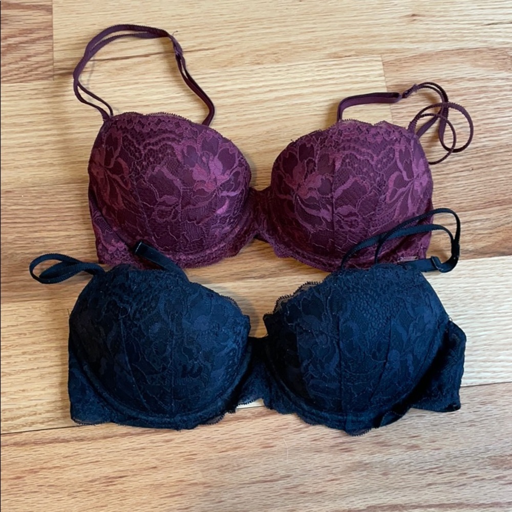 Victoria’s Secret PINK Lace Balconet Bras 32C
